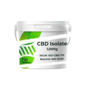 CBDアイソレート(粉末原料・新基準対応)|高純度99%以上・食品グレード原料