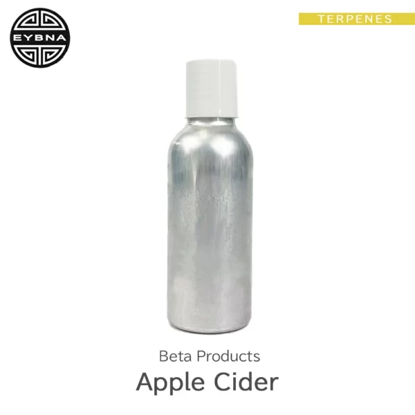 Eybna Apple Cider Beta Products テルペンのボトルと商品名