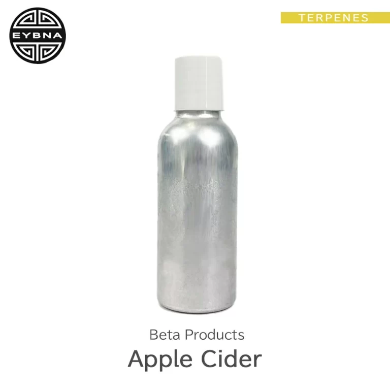 Eybna Apple Cider Beta Products テルペンのボトルと商品名