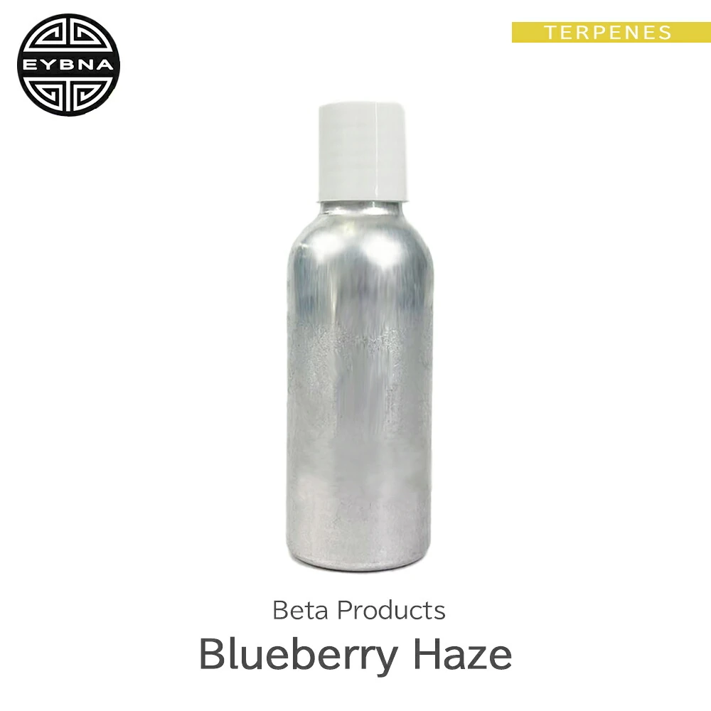 Eybna Blueberry Haze Beta Products テルペンのボトルと商品名