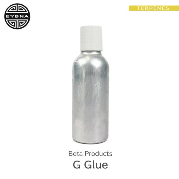 Eybna G Glue Beta Products テルペンのボトルと商品名