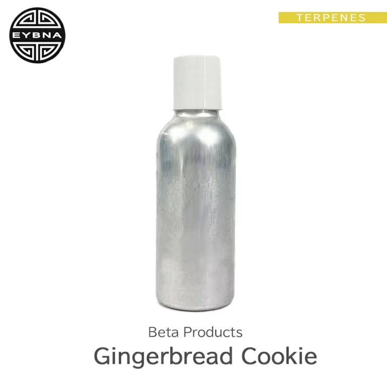Eybna Gingerbread Cookie Beta Products テルペンのボトルと商品名
