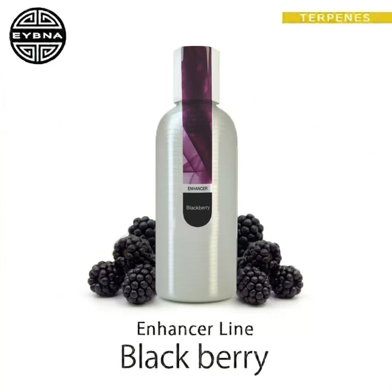 Eybna Blackberry Enhancer Line テルペンのボトルと商品名
