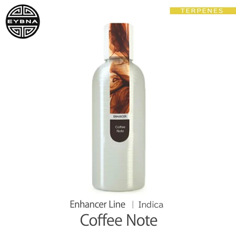 Eybna Coffee Note Enhancer Line テルペンのボトルと商品名