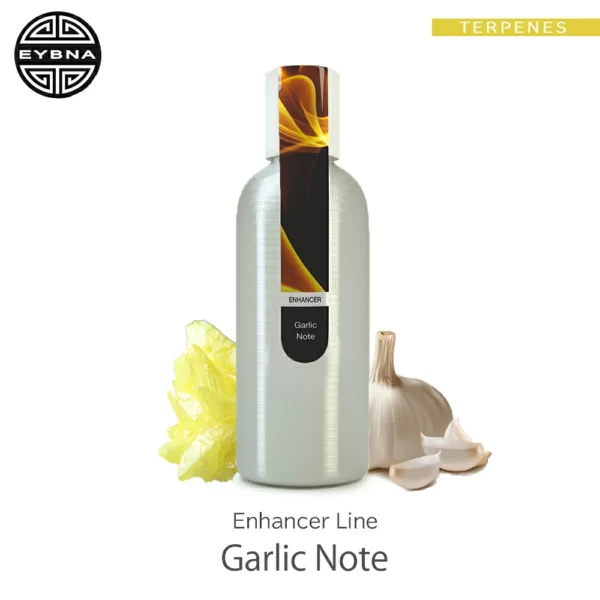 Eybna Garlic Note Enhancer Line テルペンのボトルと商品名
