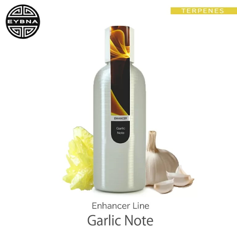Eybna Garlic Note Enhancer Line テルペンのボトルと商品名