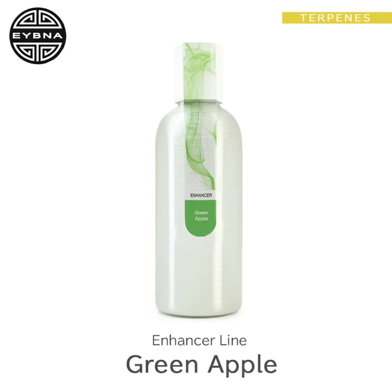 Eybna Green Apple Enhancer Line テルペンのボトルと商品名