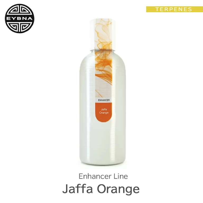 Eybna Jaffa Orange Enhancer Line テルペンのボトルと商品名