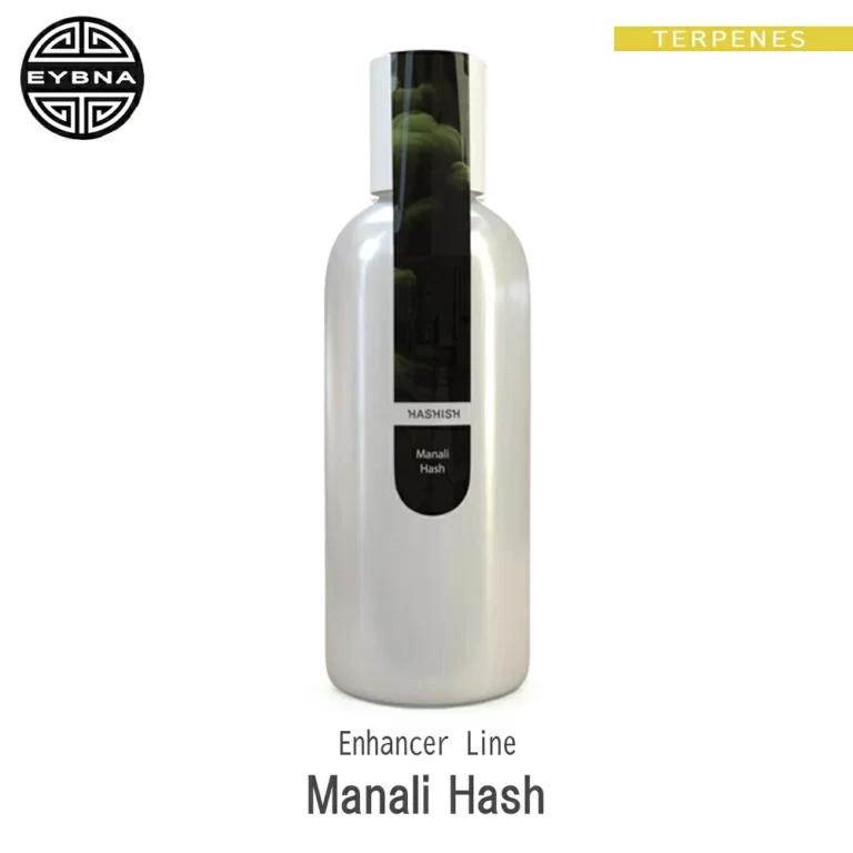 Eybna Manali Hash Enhancer Line テルペンのボトルと商品名