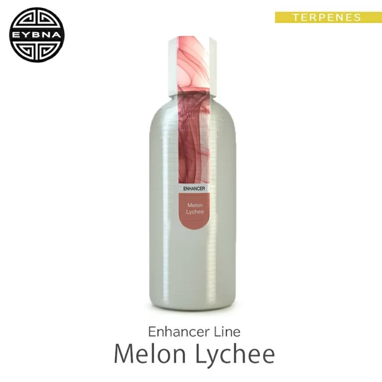 Eybna Melon Lychee Enhancer Line テルペンのボトルと商品名