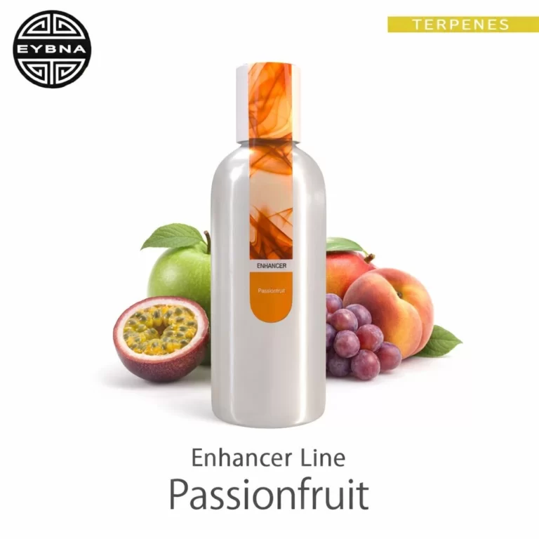 Eybna Passionfruit Enhancer Line テルペンのボトルと商品名