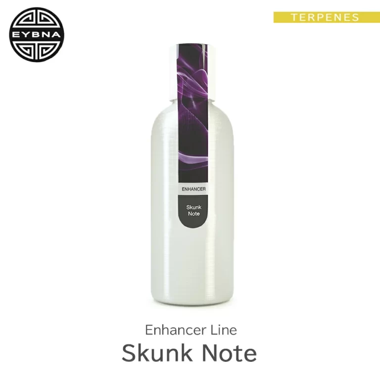 Eybna Skunk Note Enhancer Line テルペンのボトルと商品名