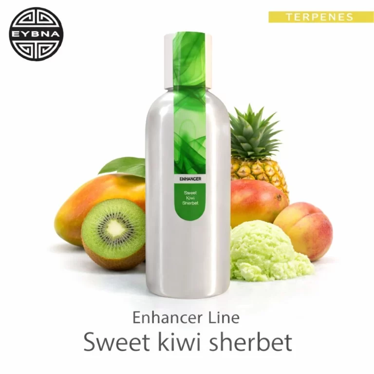 Eybna Sweet Kiwi Sherbet Enhancer Line テルペンのボトルと商品名