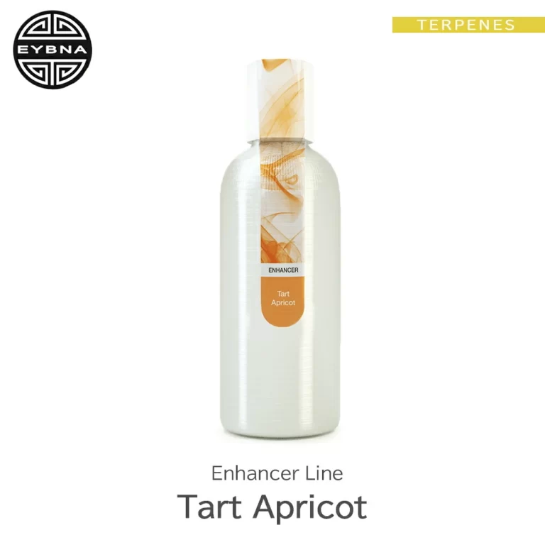Eybna Tart Apricot Enhancer Line テルペンのボトルと商品名