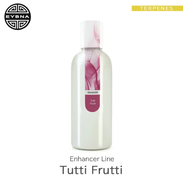 Eybna Tutti Frutti Enhancer Line テルペンのボトルと商品名