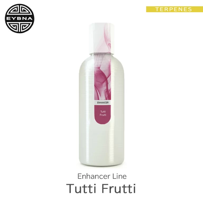 Eybna Tutti Frutti Enhancer Line テルペンのボトルと商品名