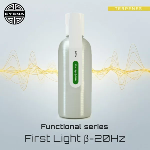 Eybna First Light β-20Hz Functional Line テルペンのボトルと商品名