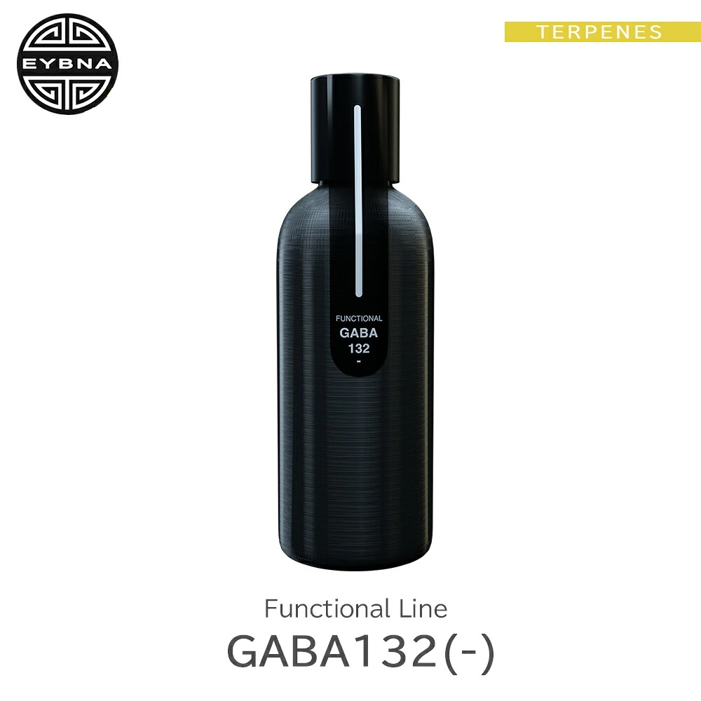 Eybna GABA132(-) Functional Line テルペンのボトルと商品名