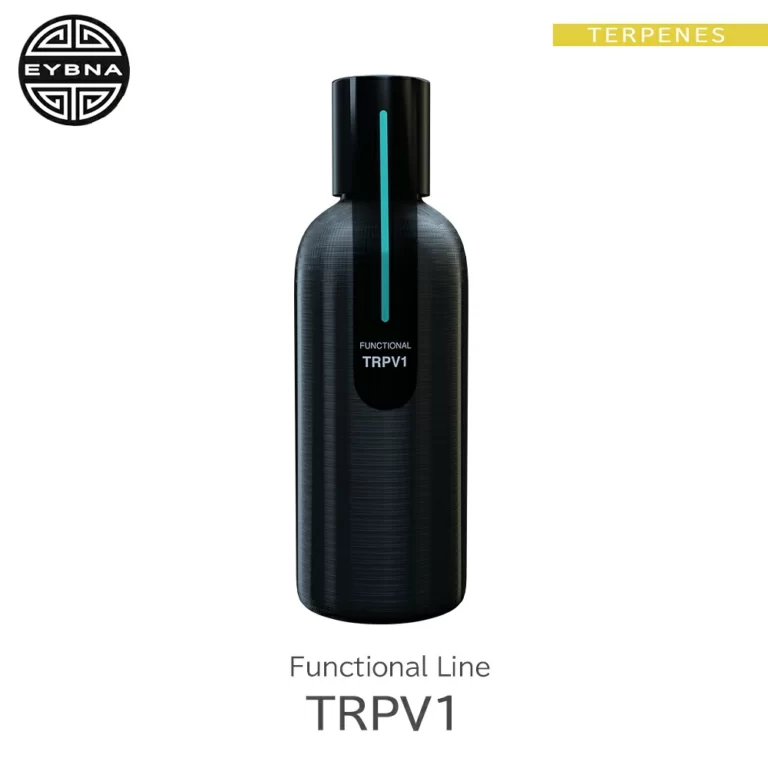 Eybna TRPV1 Functional Line テルペンのボトルと商品名