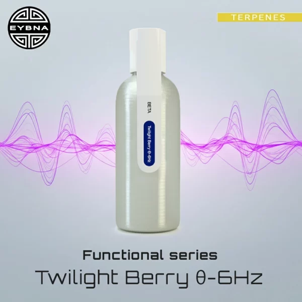 Eybna Twilight Berry θ-6Hz Functional Line テルペンのボトルと商品名