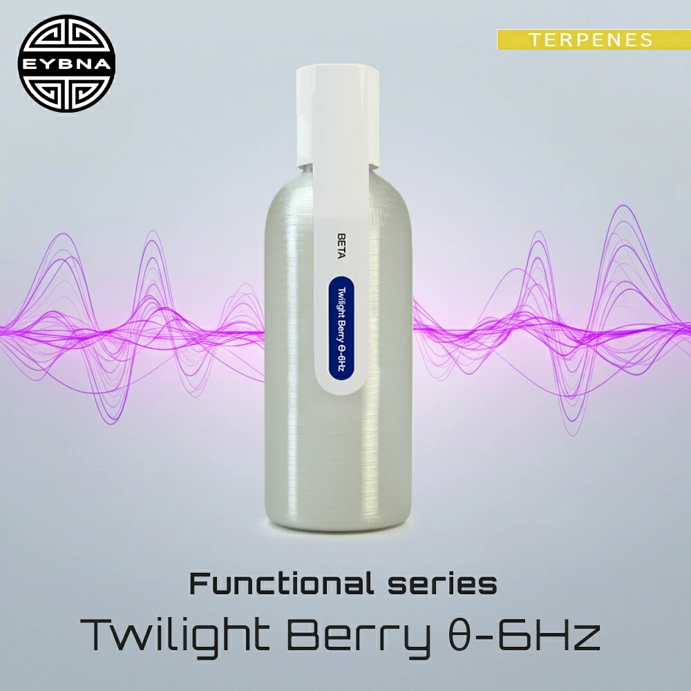 Eybna Twilight Berry θ-6Hz Functional Line テルペンのボトルと商品名