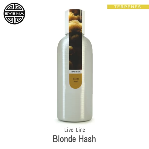 Eybna Blonde Hash Live Line テルペンのボトルと商品名