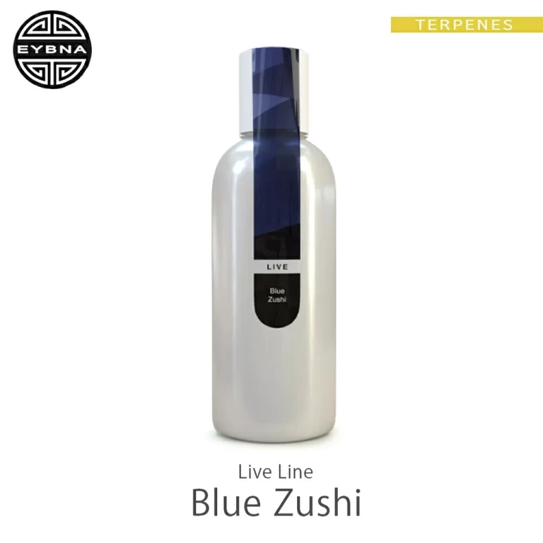 Eybna Blue Zushi Live Line テルペンのボトルと商品名