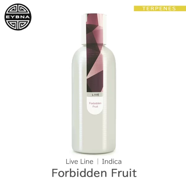 Eybna Forbidden Fruit Live Line テルペンのボトルと商品名