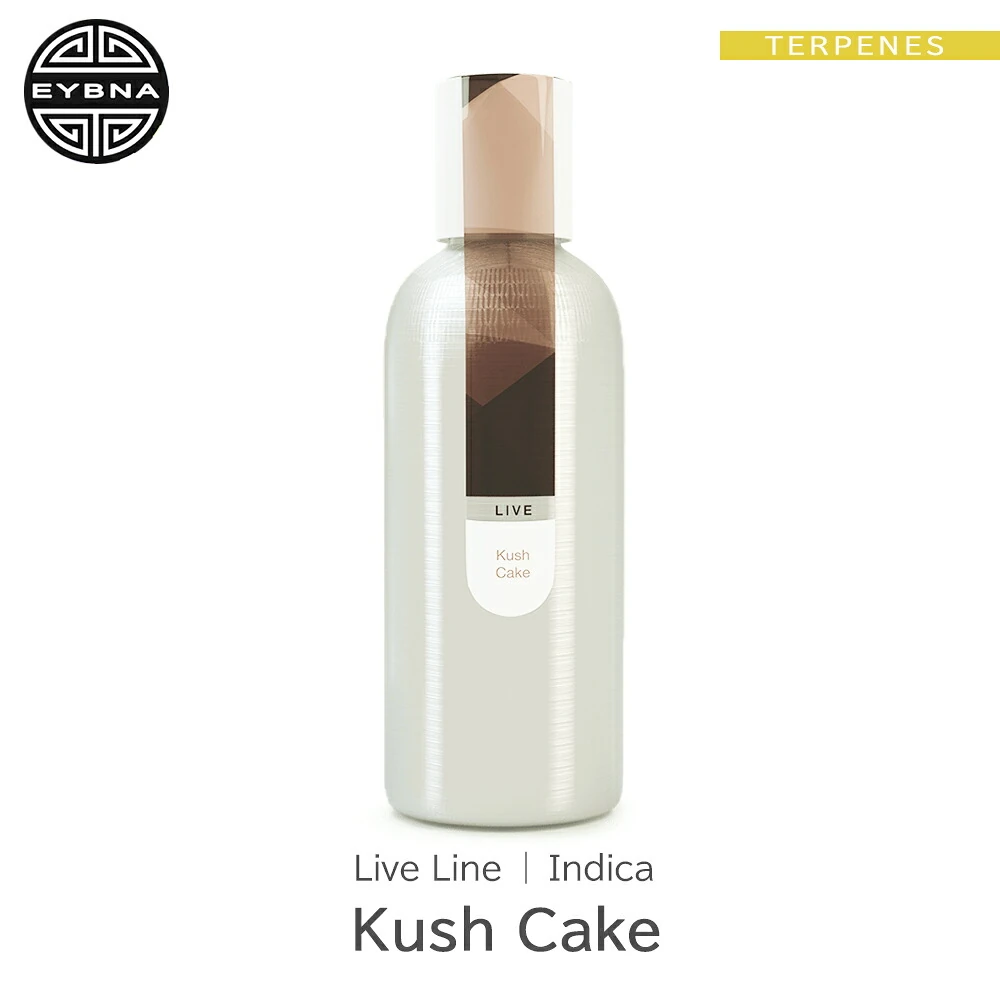 eybna-live-kush-cake-01-2.webp Eybna Kush Cake Live Line テルペンのボトルと商品名