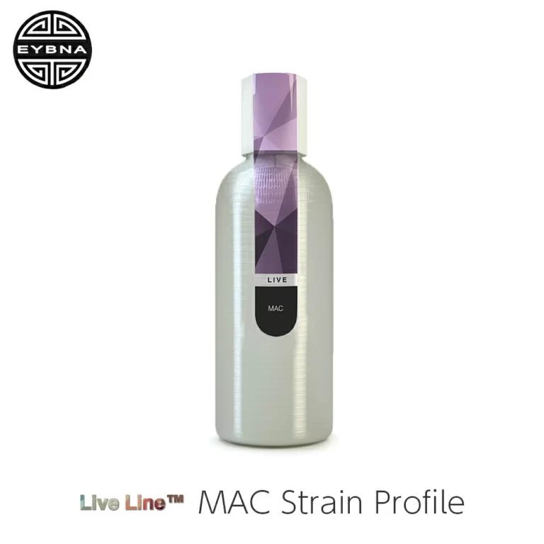 Eybna MAC Live Line テルペンのボトルと商品名