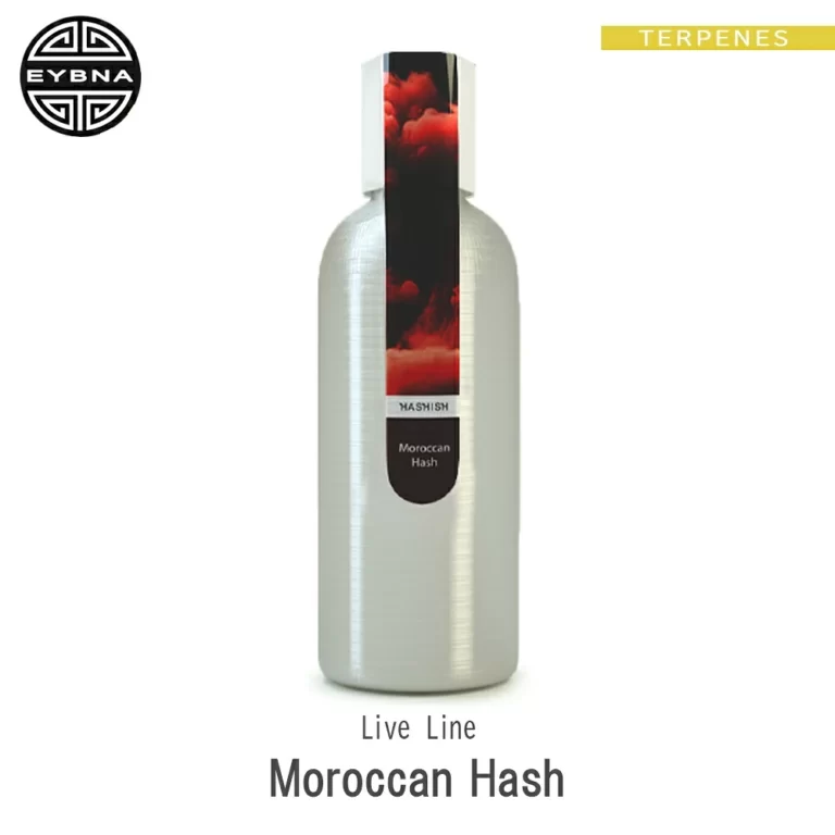 Eybna Moroccan Hash Live Line テルペンのボトルと商品名