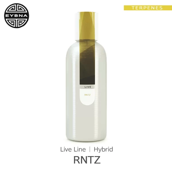 Eybna RNTZ Live Line テルペンのボトルと商品名
