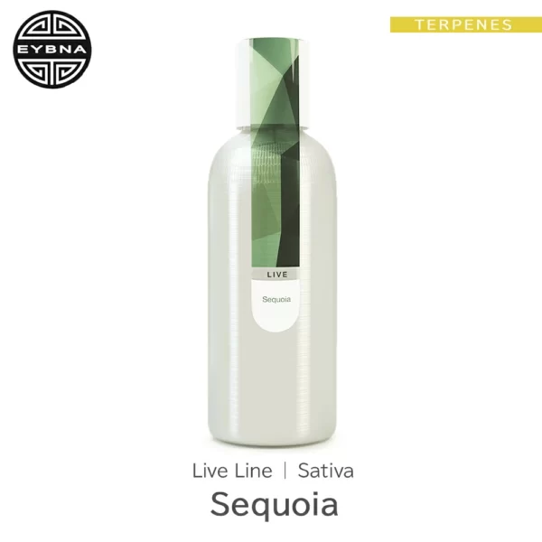 Eybna Sequoia Live Line テルペンのボトルと商品名