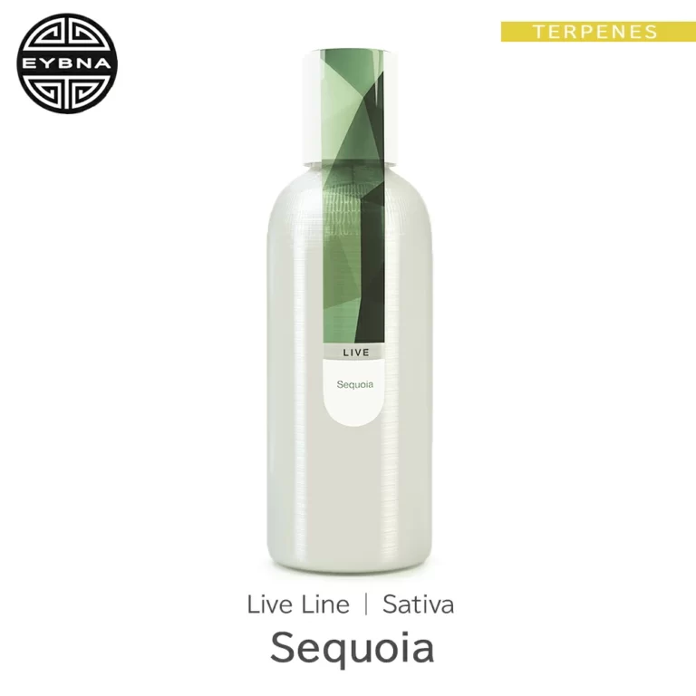 Eybna Sequoia Live Line テルペンのボトルと商品名