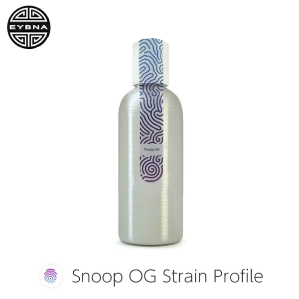 Eybna Snoop OG Original Custom テルペンのボトルと商品名