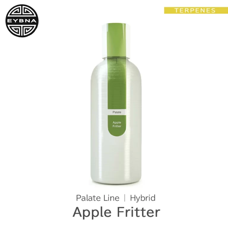 Eybna Apple Fritter Palate Line テルペンのボトルと商品名