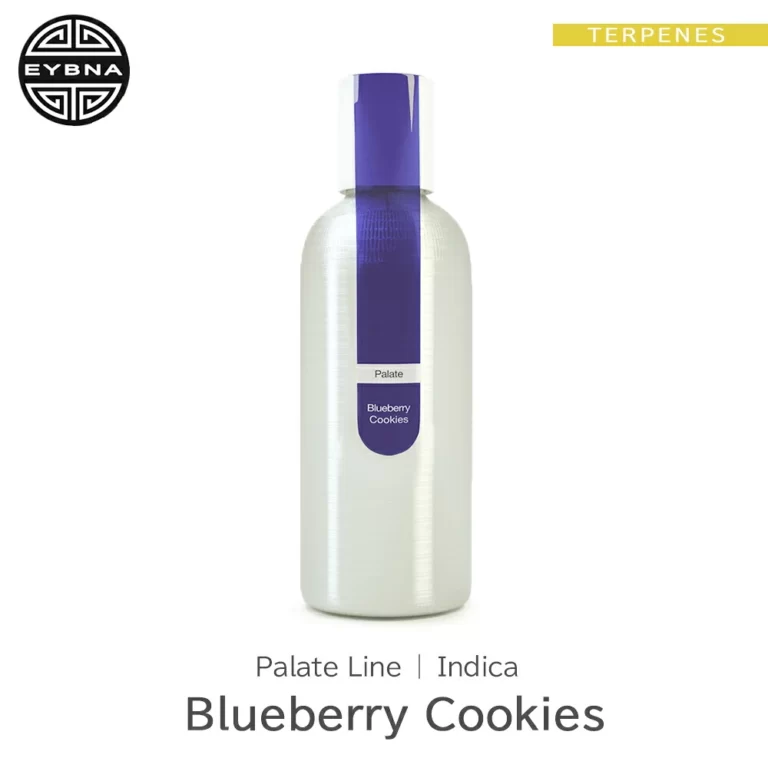 Eybna Blueberry Cookies Palate Line テルペンのボトルと商品名