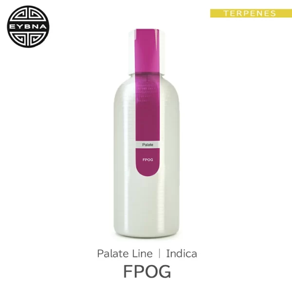 Eybna FPOG Palate Line テルペンのボトルと商品名