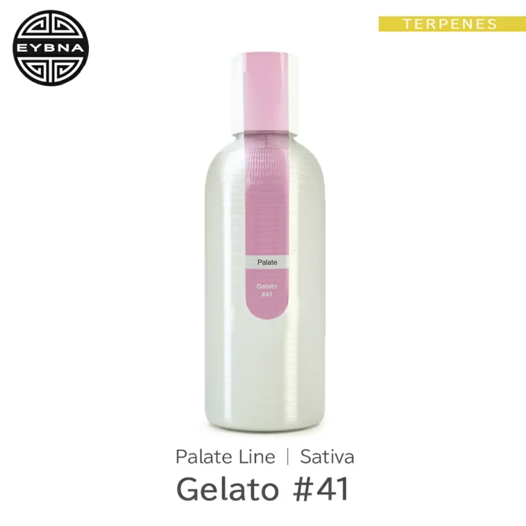 Eybna Gelato #41 Palate Line テルペンのボトルと商品名