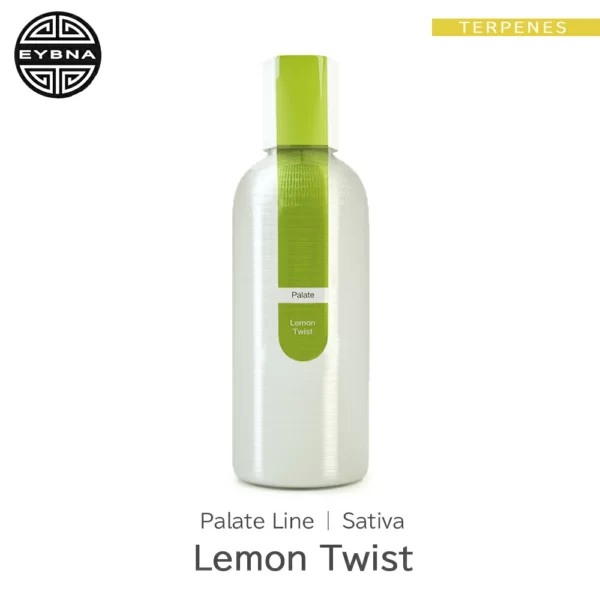 Eybna Lemon Twist Palate Line テルペンのボトルと商品名