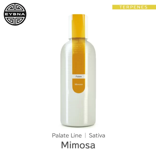 Eybna Mimosa Palate Line テルペンのボトルと商品名