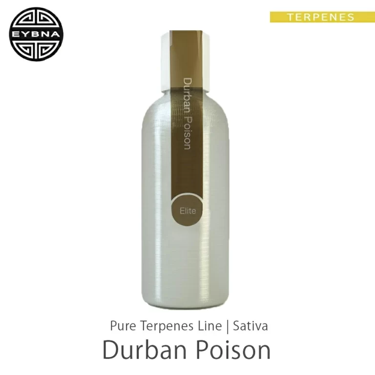 Eybna Durban Poison Pure Terpenes Line テルペンのボトルと商品名