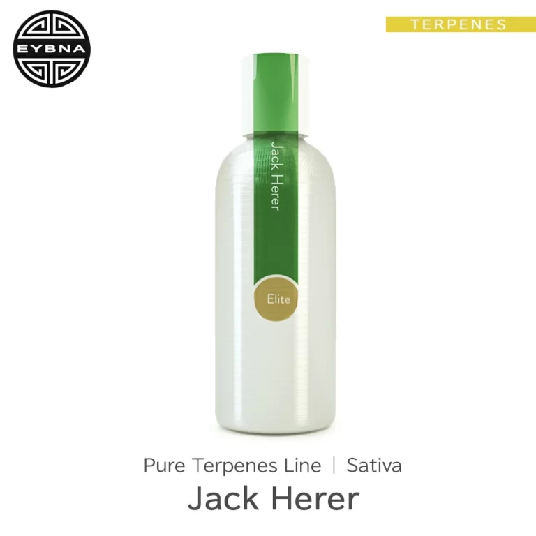 Eybna Jack Herer Pure Terpenes Line テルペンのボトルと商品名