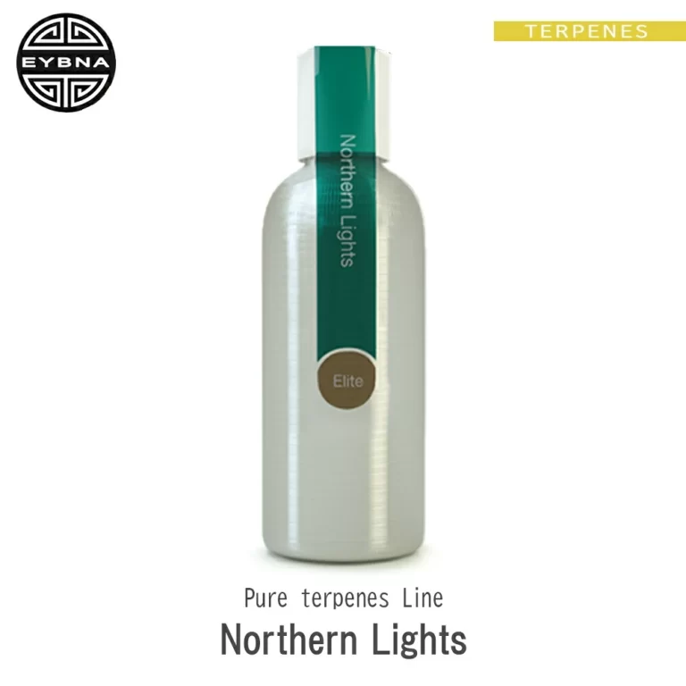 Eybna Northern Lights Pure Terpenes Line テルペンのボトルと商品名