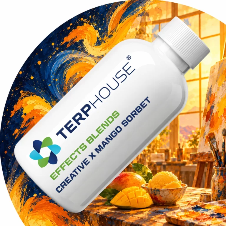 Terp House Creative × Mango Sorbet（クリエイティブ × マンゴーシャーベット）EFFECT BASEのテルペン商品イメージ