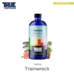 TRUE TERPENES Trainwreck（トレインレック）Classic Strains テルペンのボトルと商品名