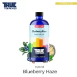 TRUE TERPENES Blueberry Haze（ブルーベリーヘイズ）Flavor Infused Strains テルペンのボトルと商品名