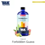 TRUE TERPENES Forbidden Guava（フォービドゥングアバ）Flavor Infused Strains テルペンのボトルと商品名