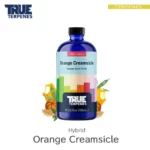 TRUE TERPENES Orange Creamsicle（オレンジクリームシクル）Flavor Infused Strains テルペンのボトルと商品名