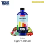TRUE TERPENES Tiger's Blood（タイガーズブラッド）Flavor Infused Strains テルペンのボトルと商品名